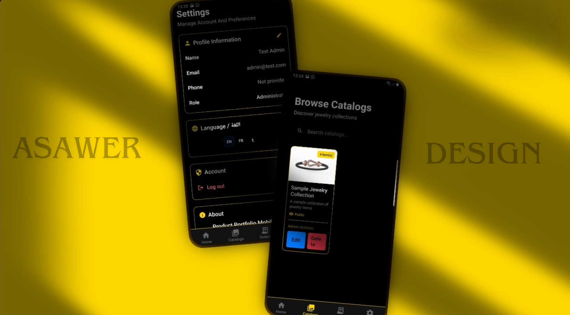 Jewelry Services Mobile Application